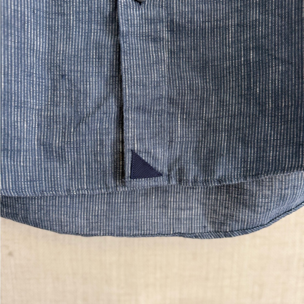 UNTUCKit Striped Linen Button-Up Shirt - Picture 4 of 6